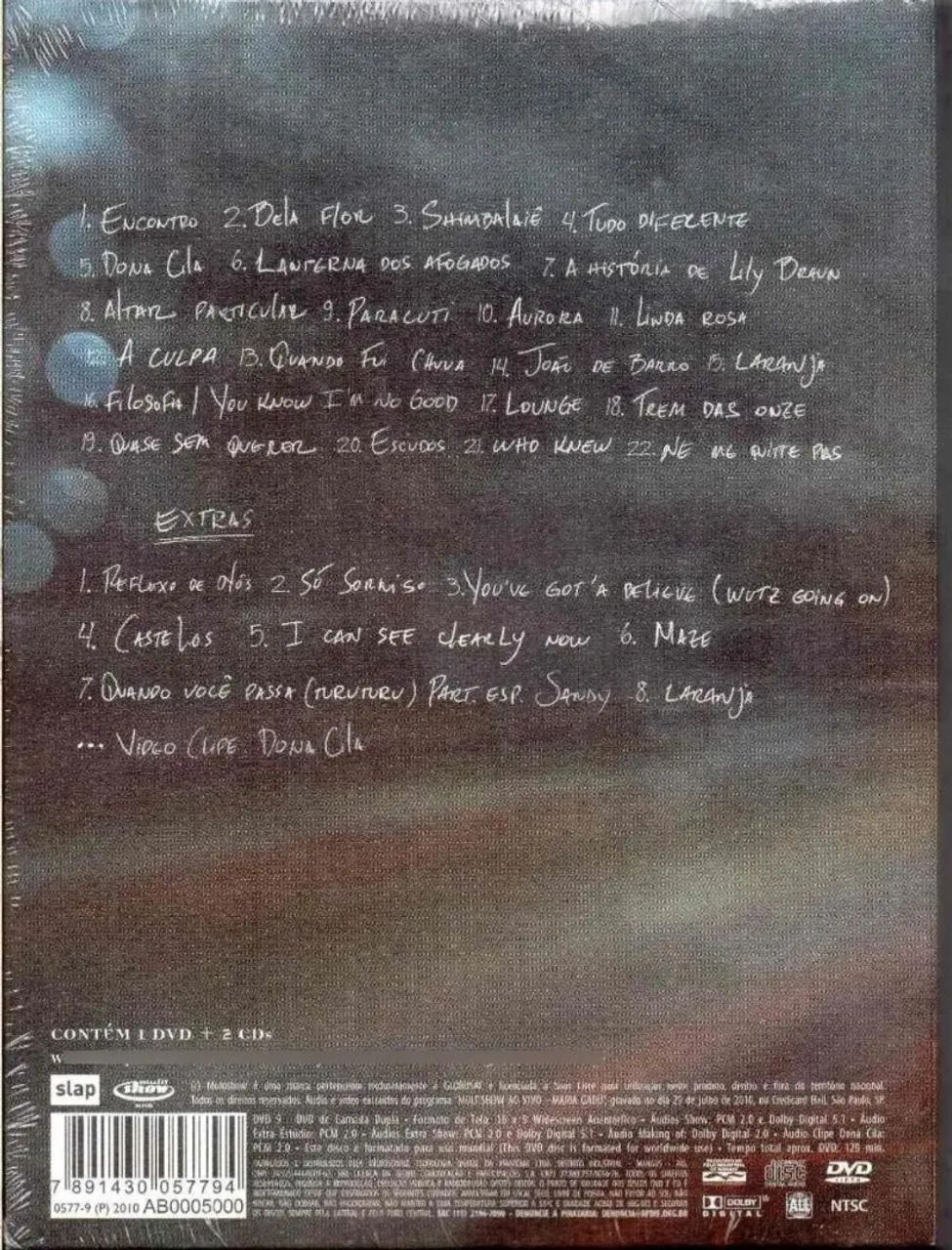 Maria Gadú 2cds mais 1 dvd lacrado - Foto 2