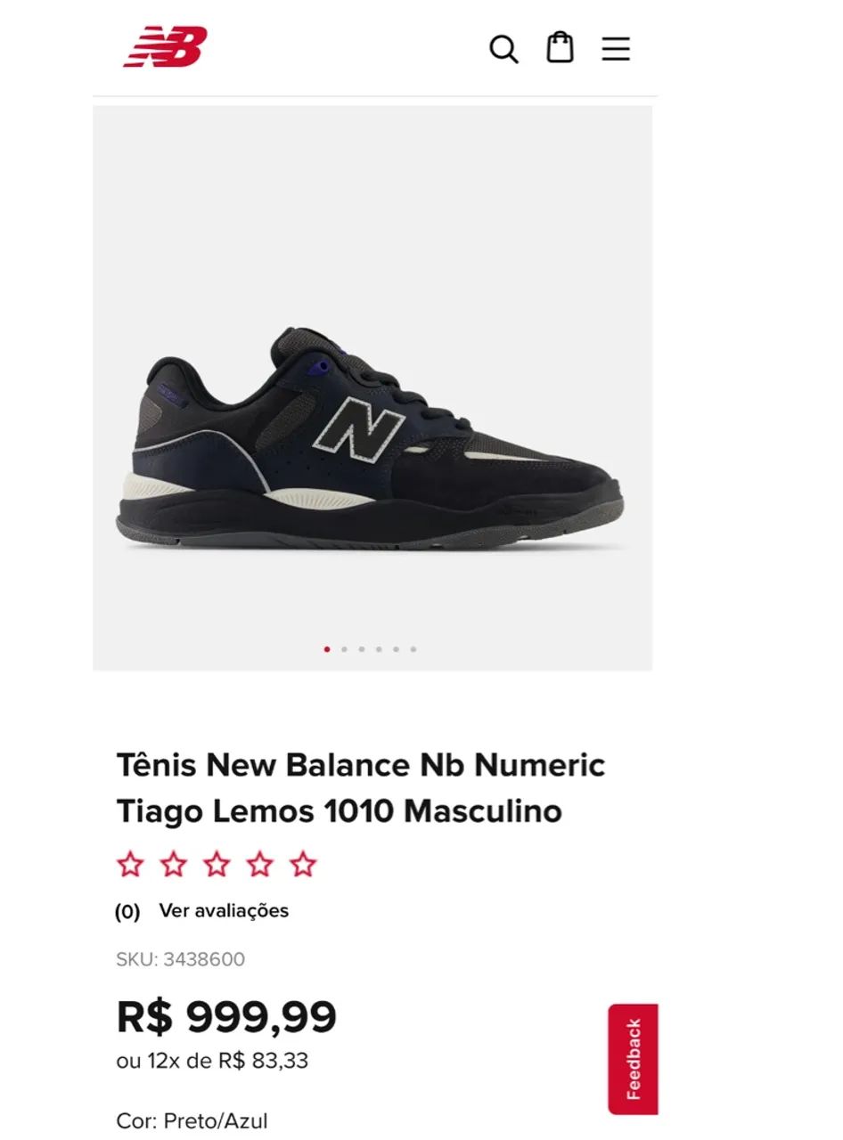 Tênis New Balance 1010 Tiago Lemos - Foto 6