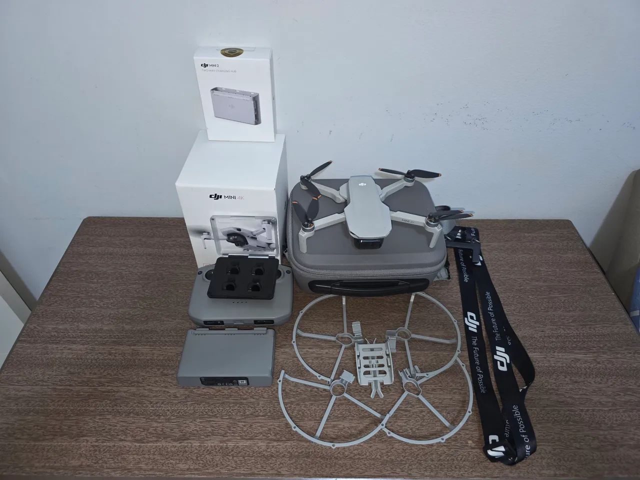DJI Mini Drone 4K + Complete Kit, 3 Batteries, Charging Hub, ND Filters, Handle, Carrying Bag, and Propeller Guards