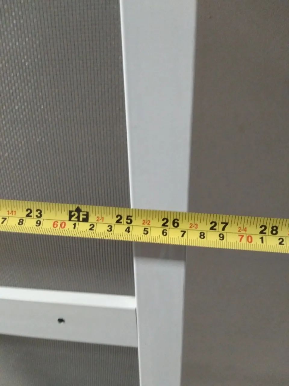 Mosqueteiro para porta de alumínio branca  - Foto 4