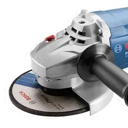 Esmerilhadeira Angular Bosch GWS 2200-230 VULCANO Elétrica 9" 2200W 220V - Foto 5