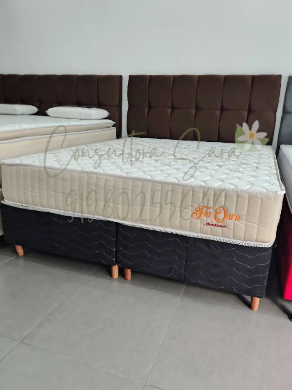 CAMA BOX QUEEN DISPONÍVEL À PRONTA-ENTREGA 