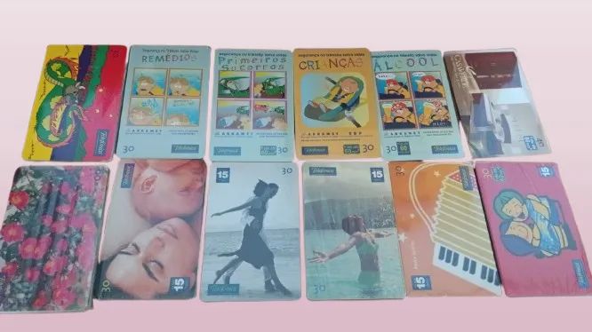 Lote com 520 cartões telefônicos séries fechadas para a sua coleção (só filé) - Foto 6