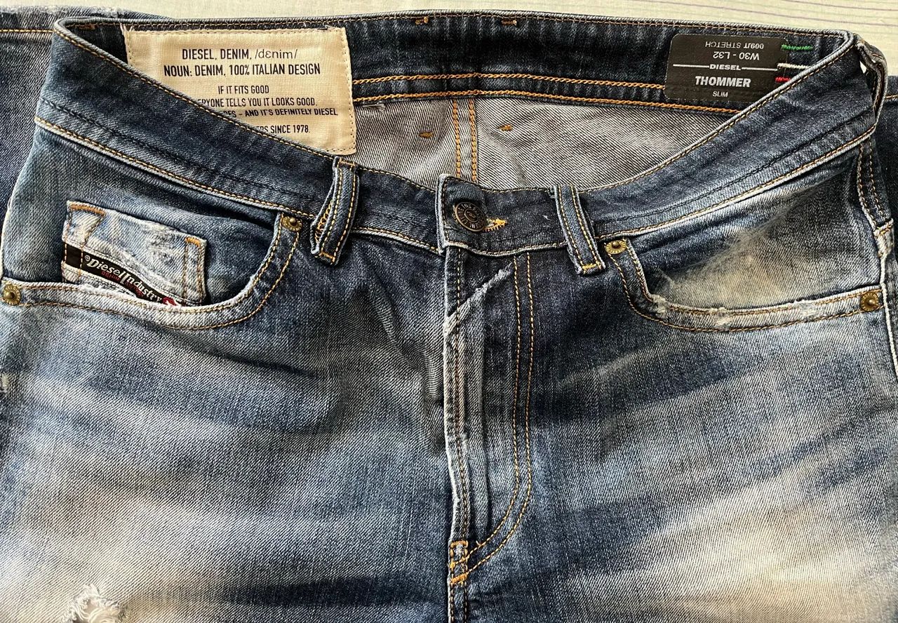 Calça Diesel Thommer Slim - Foto 3