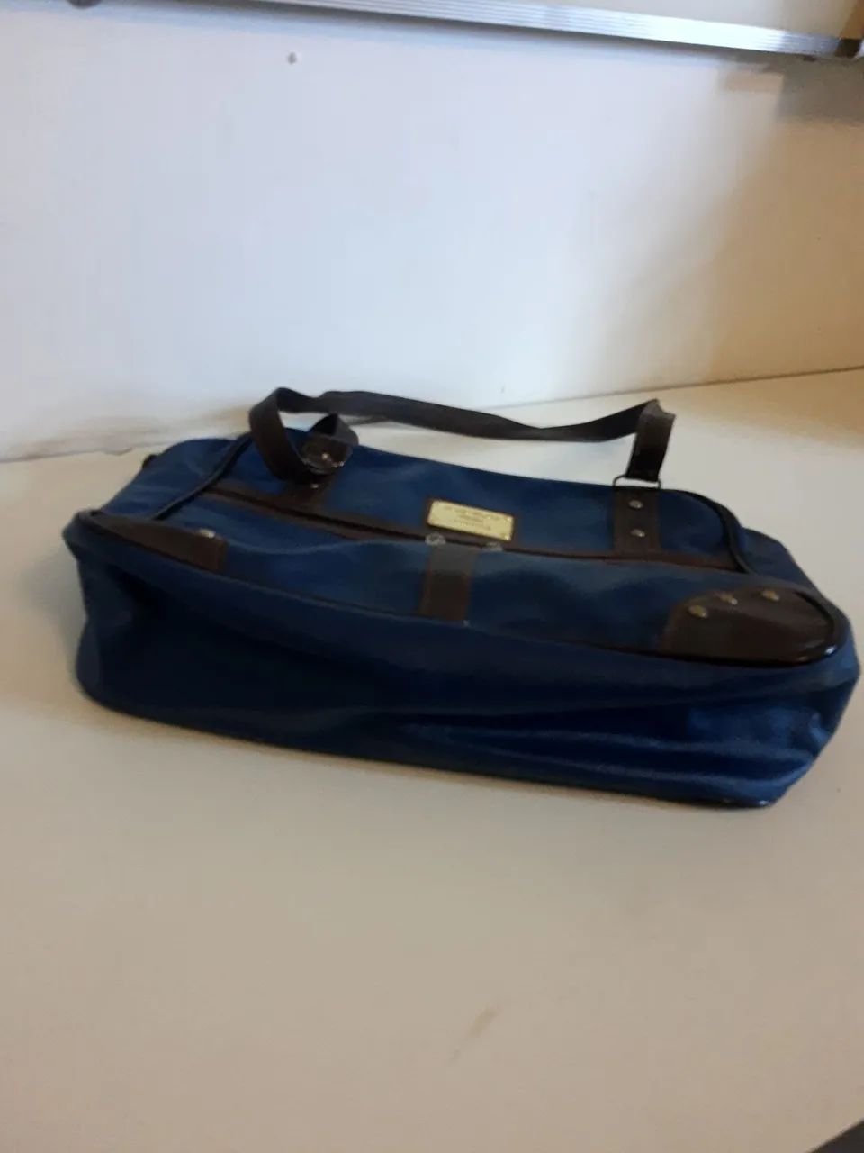 Bolsa Azul de Ombro - Foto 4