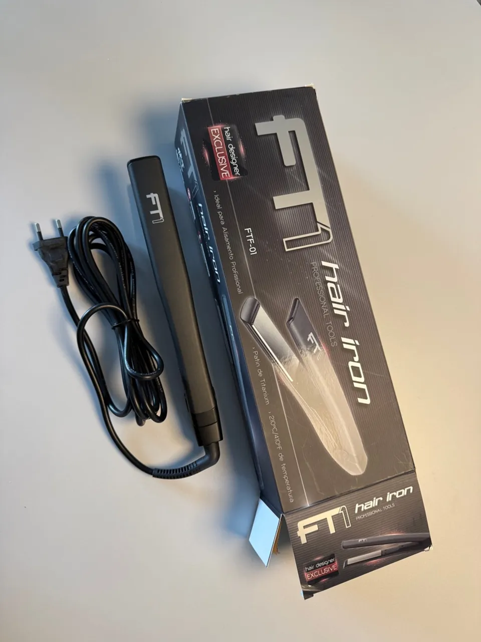Prancha Chapinha Profissional FT1 Hair Iron - Bivolt