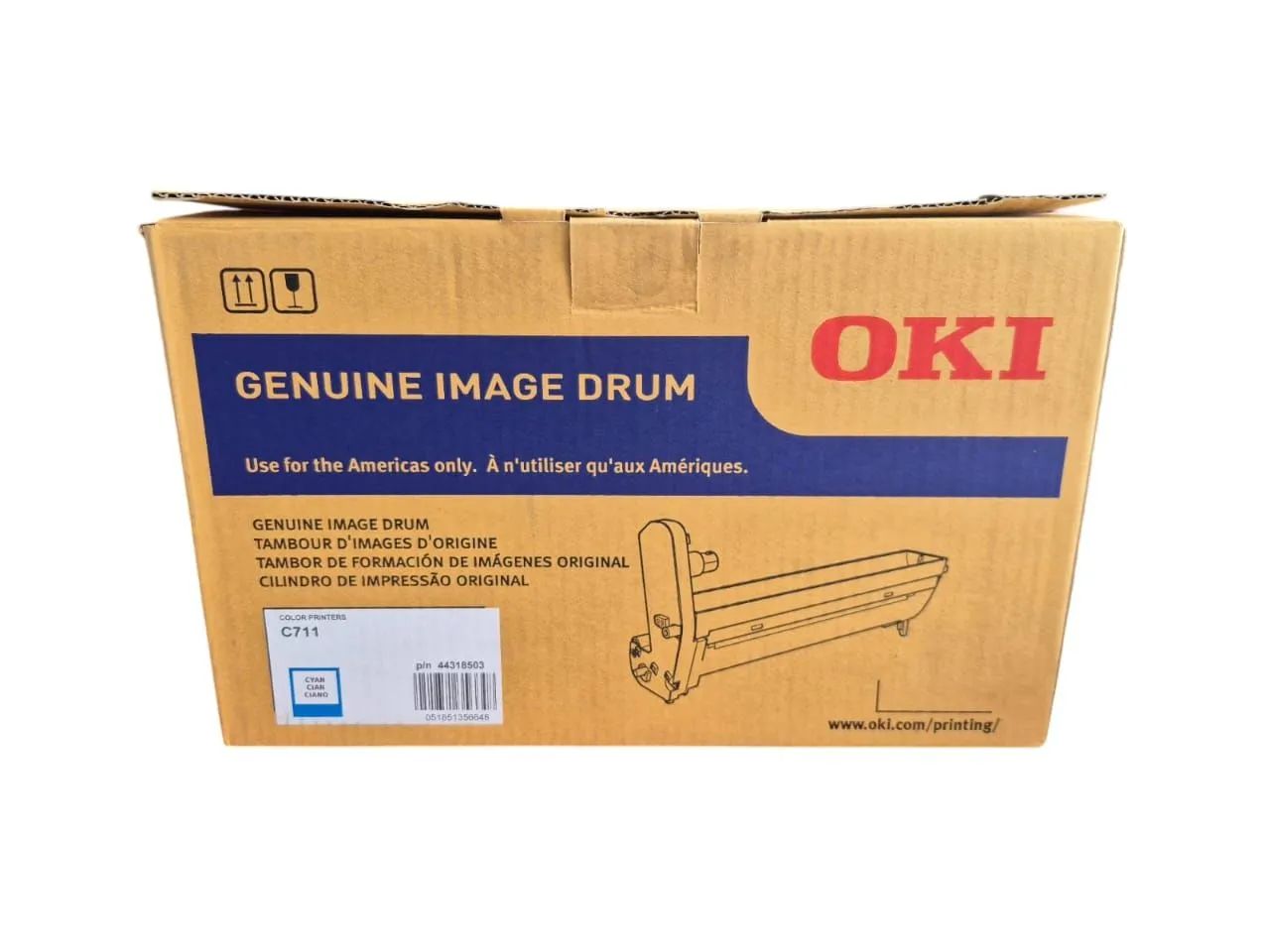 Tambor de Imagem Ciano Original OKI C711