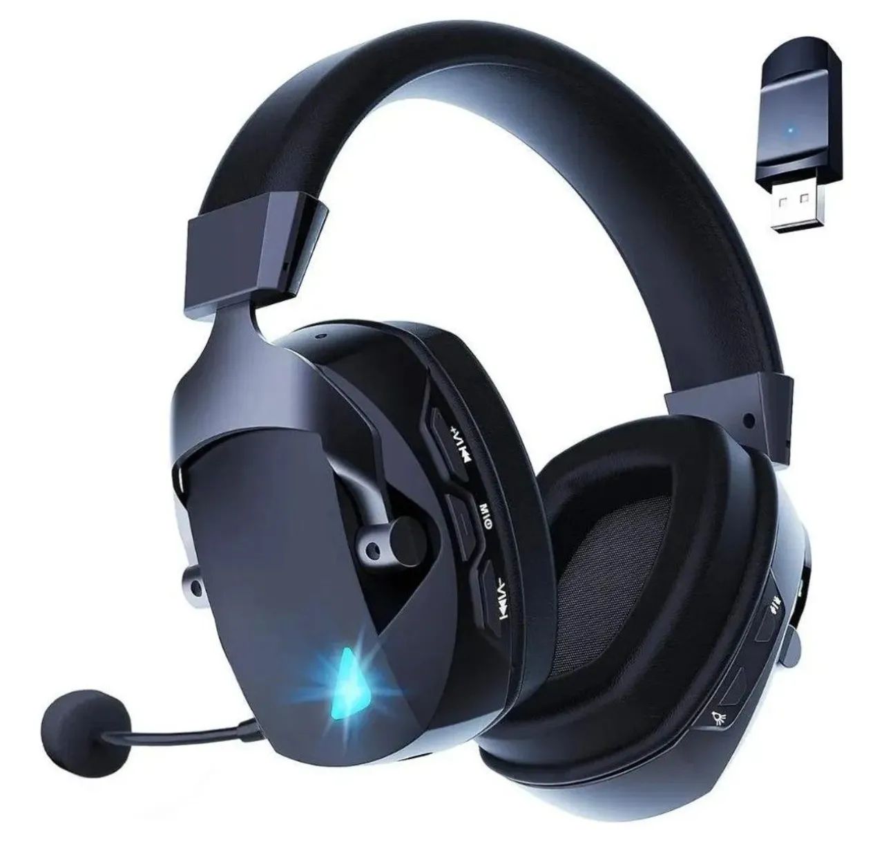 Headset sem fio acinaci preto 2.4ghz 