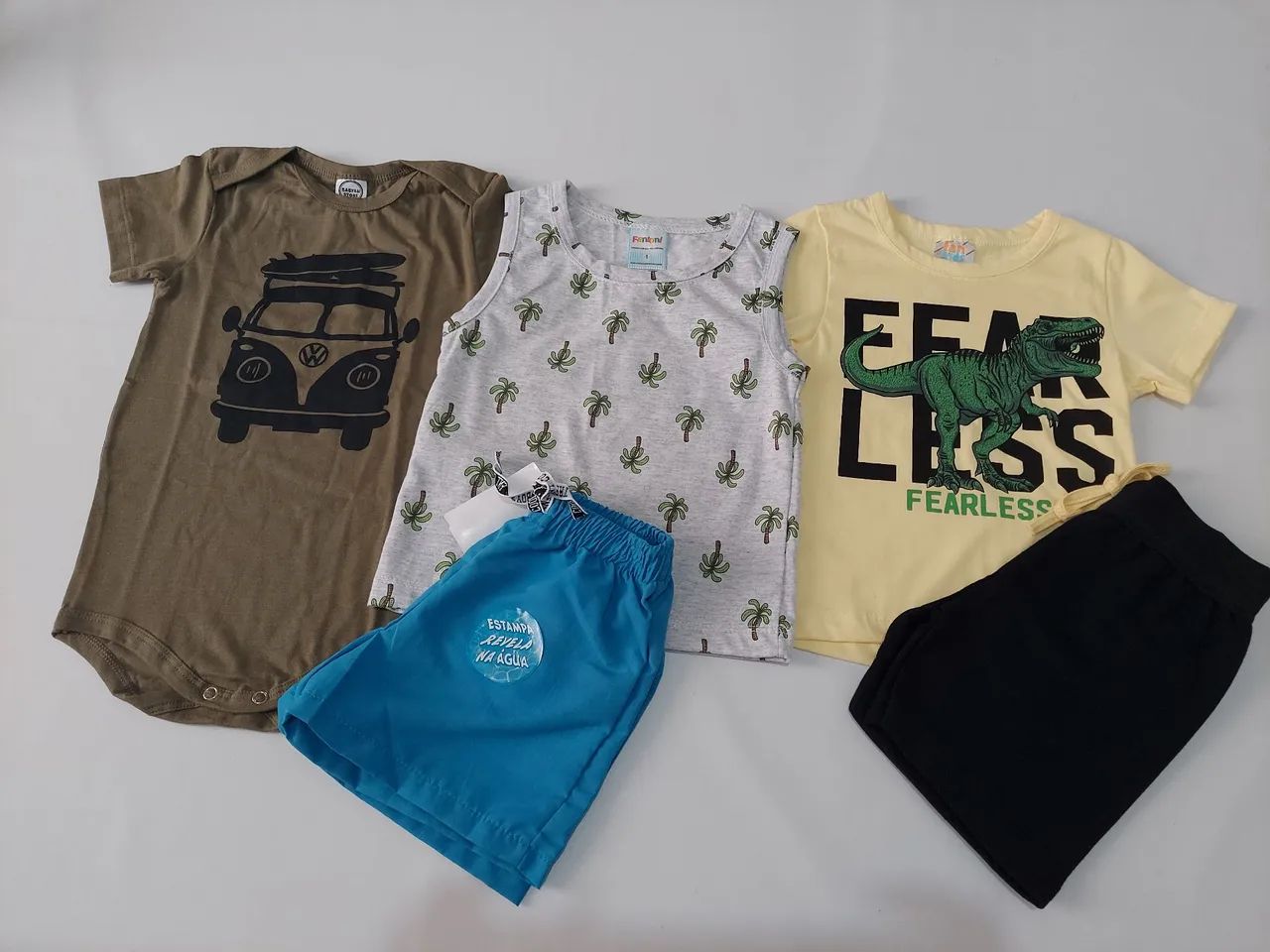 Combo peças novas tamanhos 1, 2 e 3
