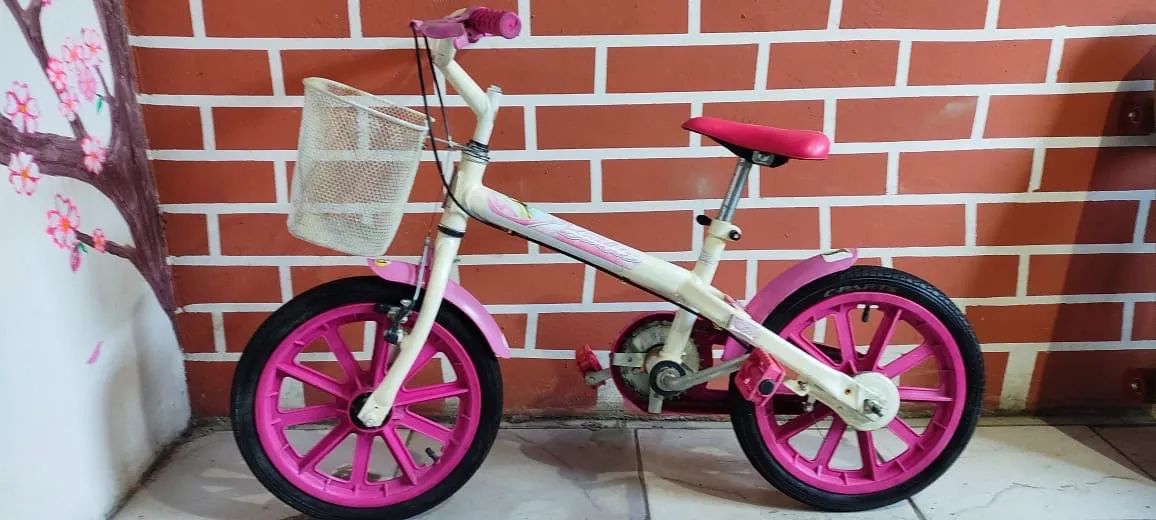 Bicicleta Infantil Barbie - Foto 2
