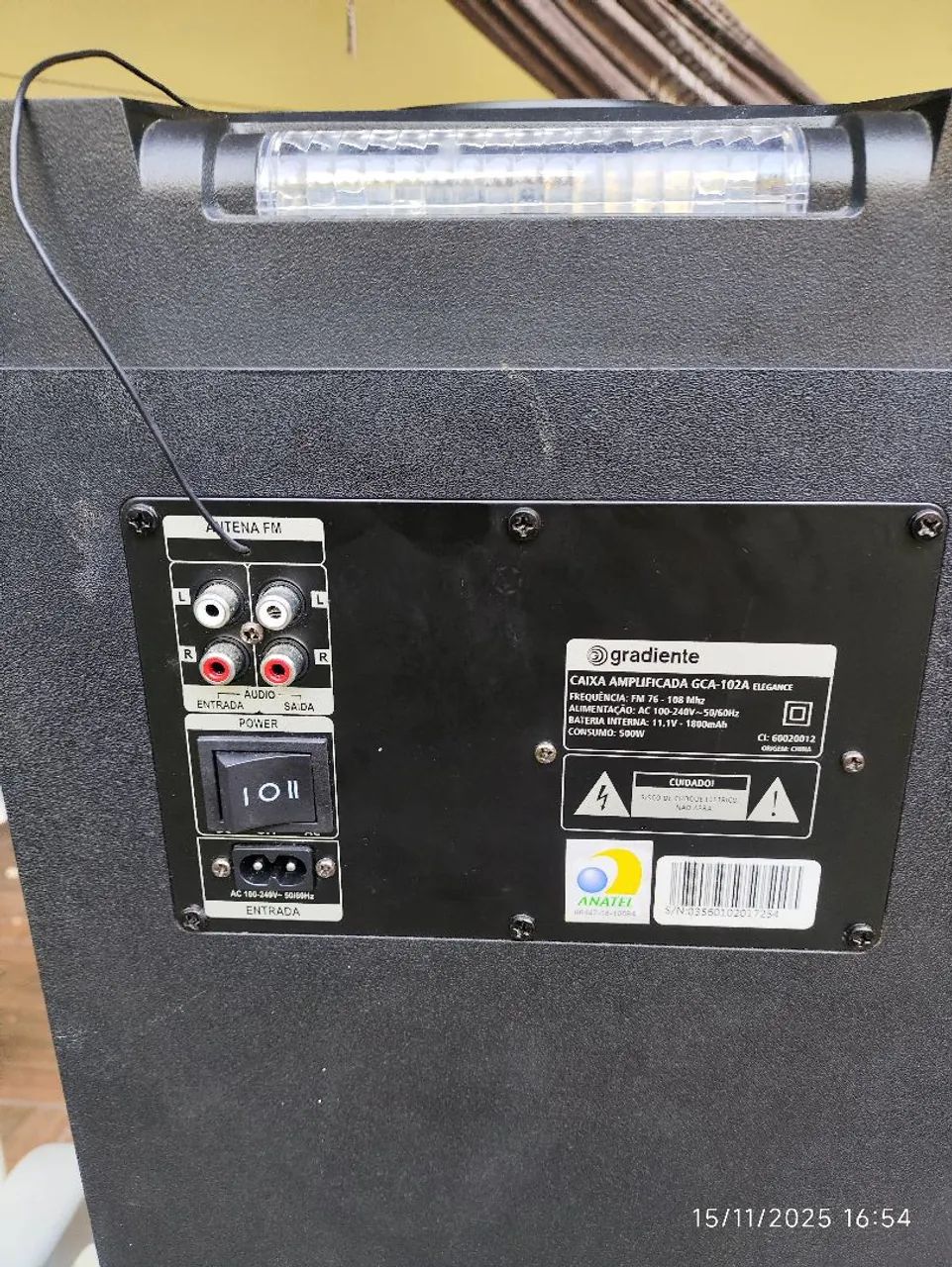 Gradiente caixa amplificada elegance - Foto 3