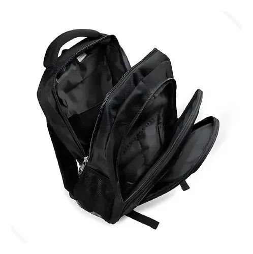 Mochila Bolsa Notebook Laptop Executiva Yepp Resistente Cor Preto - Foto 3