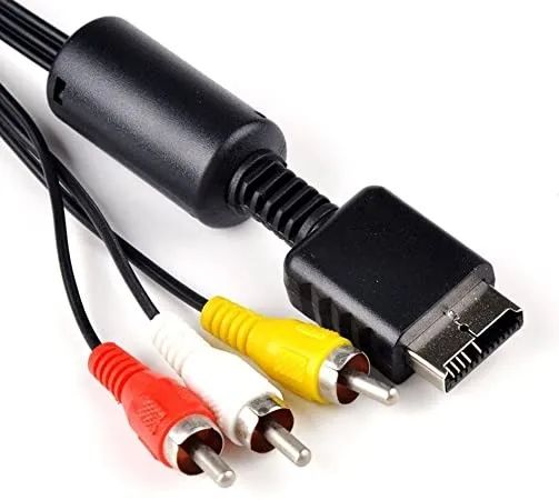 Cabo Av Playstation Ps2, Ps1, Ps3 Rca Audio E Vídeo Play 2 - Foto 3