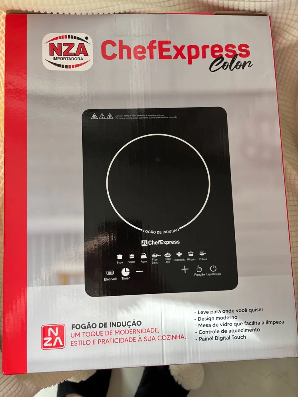 Fogão de Indução ChefExpress Colon - Modernidade na Cozinha!