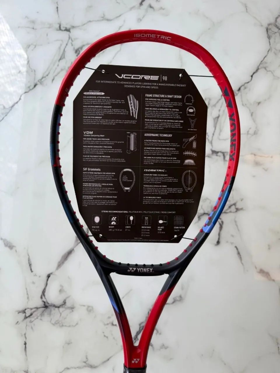 Raquete Yonex Vcore 98 (Lacrada) - Foto 2