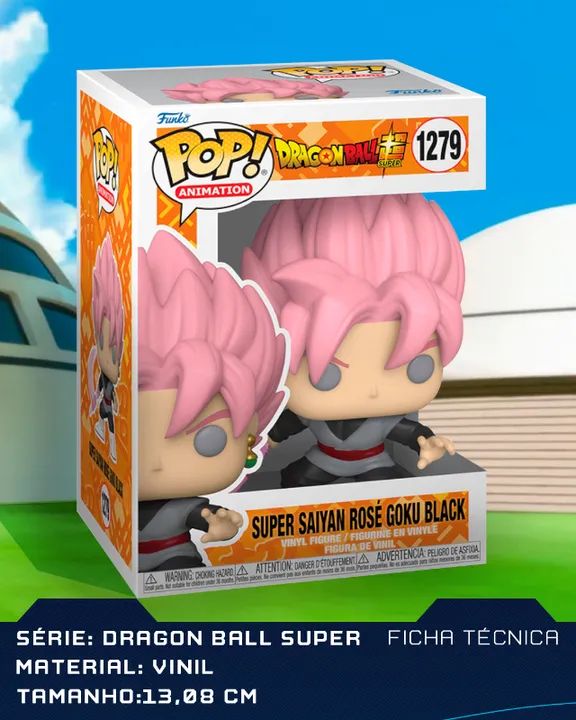 Funko Pop Super Saiyan Rosé Goku Black - Foto 2