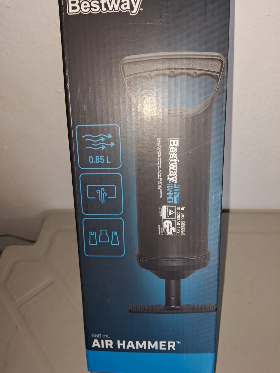 Bomba para encher Colchões Bestway Air Hammer - Foto 2