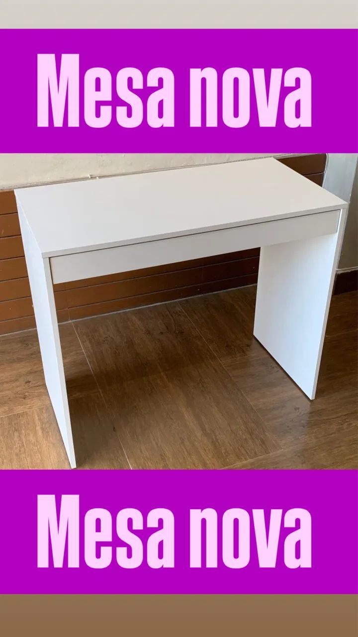 Mesa nova na promoção 