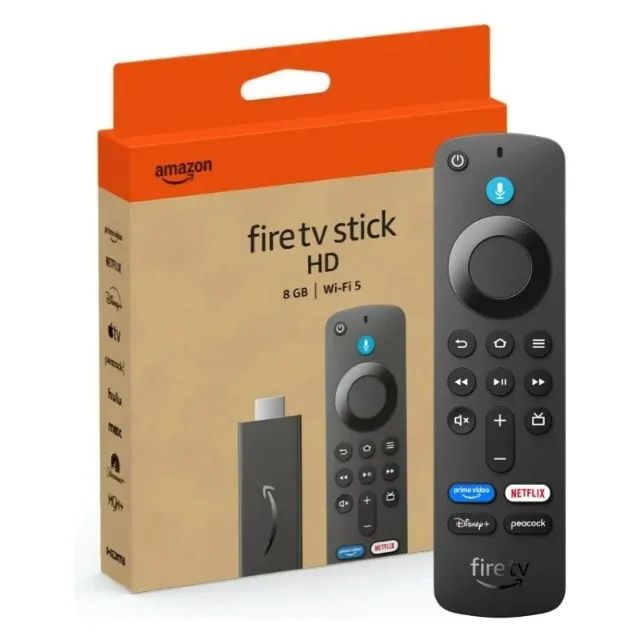 Fire Tv Stick Hd 8Gb Wi-fi 5 Original - Loja Natan Abreu 