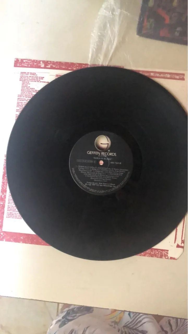 LP Slayer - Reign in Blood original 1987 - Foto 5