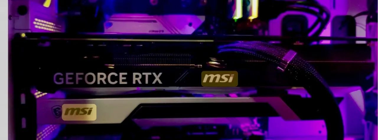 UNICA UNIDADE! Placa de Vídeo MSI GeForce RTX 4070 Ti Ventus 3X - Foto 2