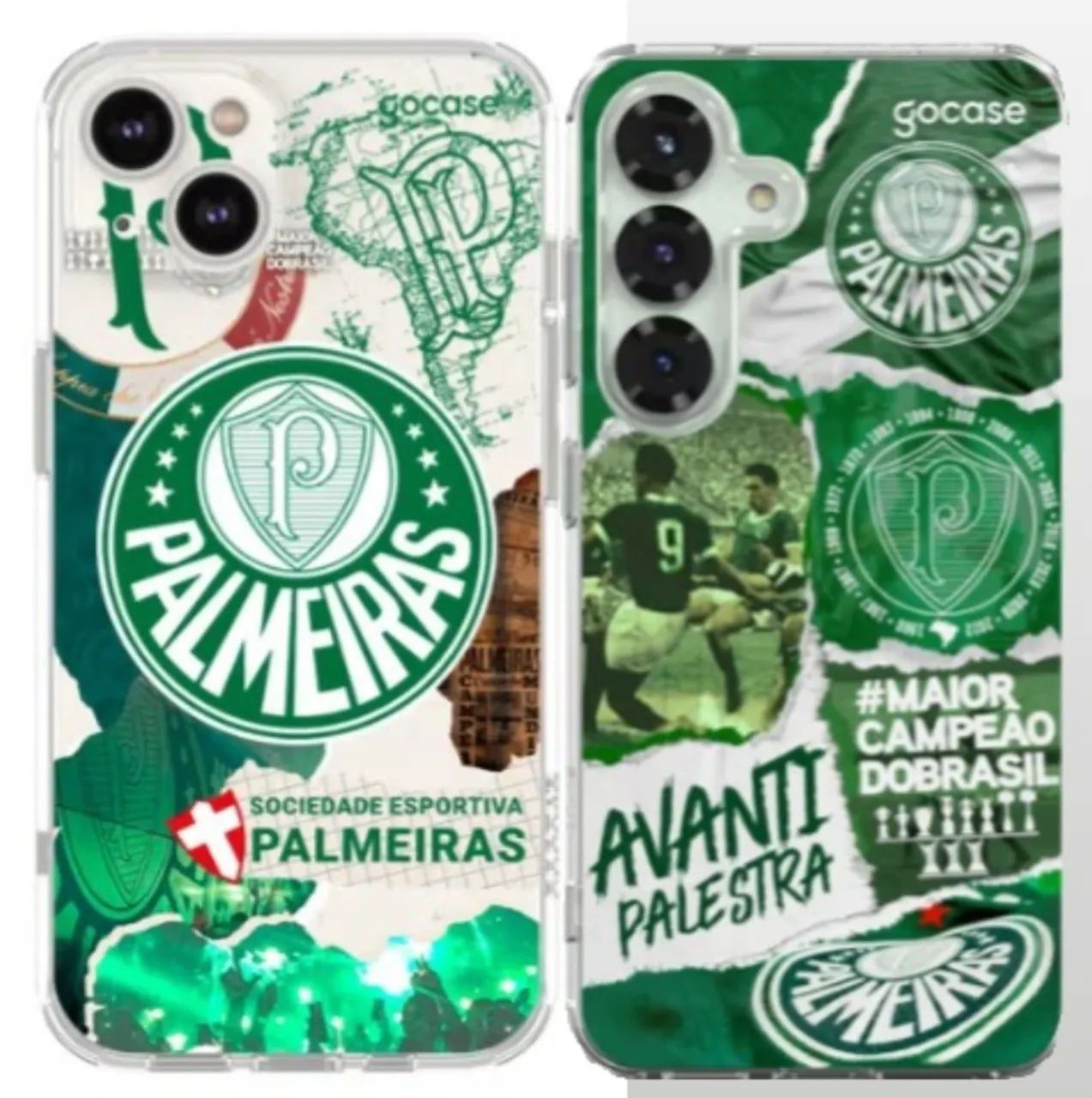 Capinha gcase Palmeiras Samsung Galaxy S22