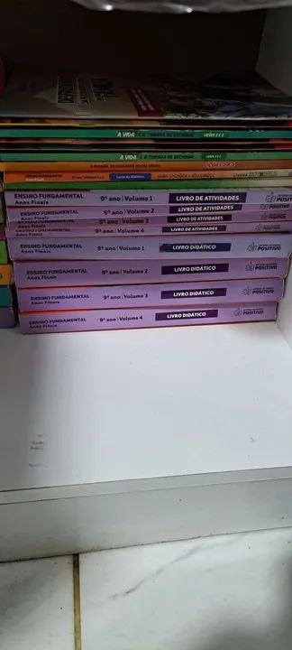 Vendo livros sistema positivo de ensino kit completo 8°ano  - Foto 3