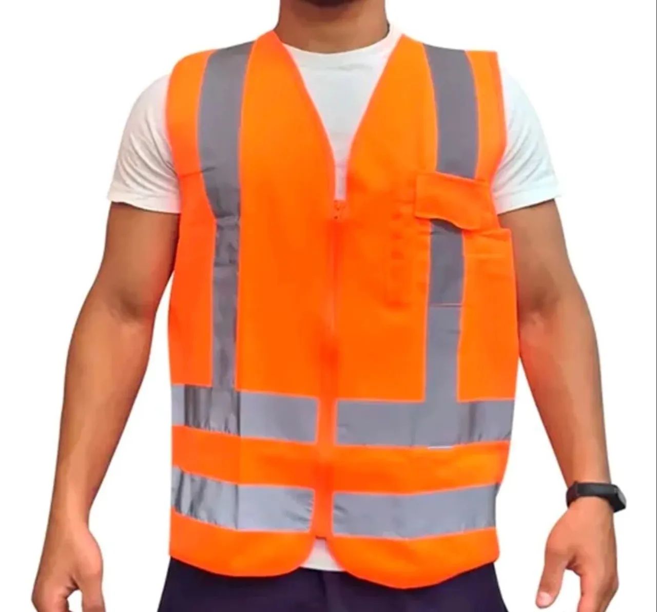 Colete Refletivo Segurança - Alta Visibilidade