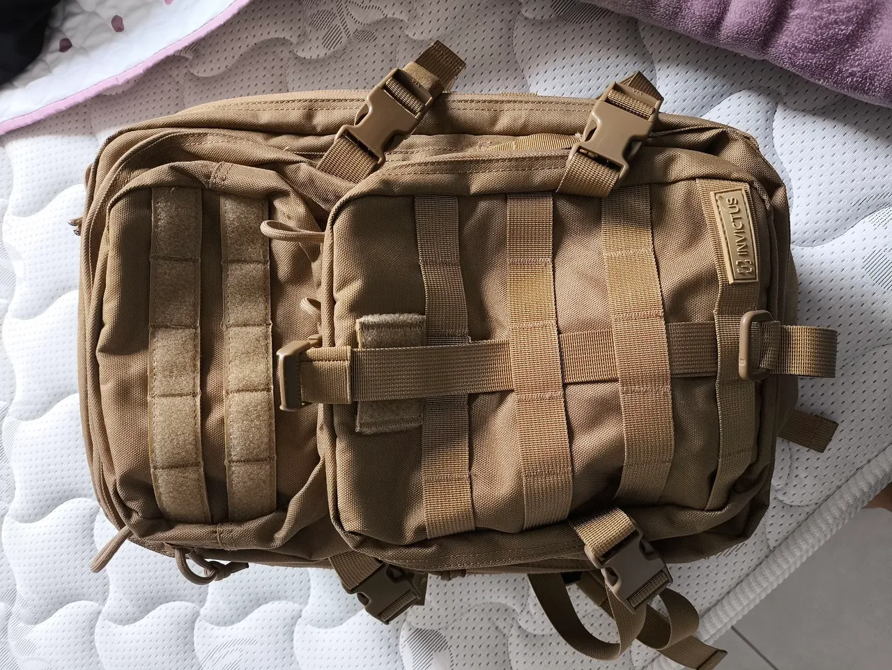Mochila Tática INVICTUS - Assault Urban Coyote 35 L