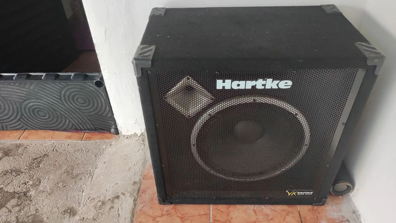 Cabeçote Ampeg + caixa Hartke  - Foto 3
