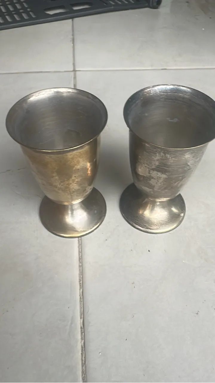 Cálice De Metal Antigo 