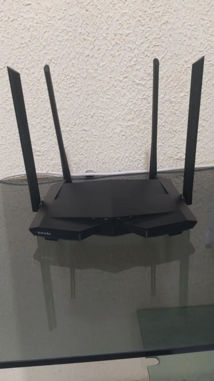Roteador tenda Wi-Fi gigabit mu mimo dual band AC 1200 - Foto 4