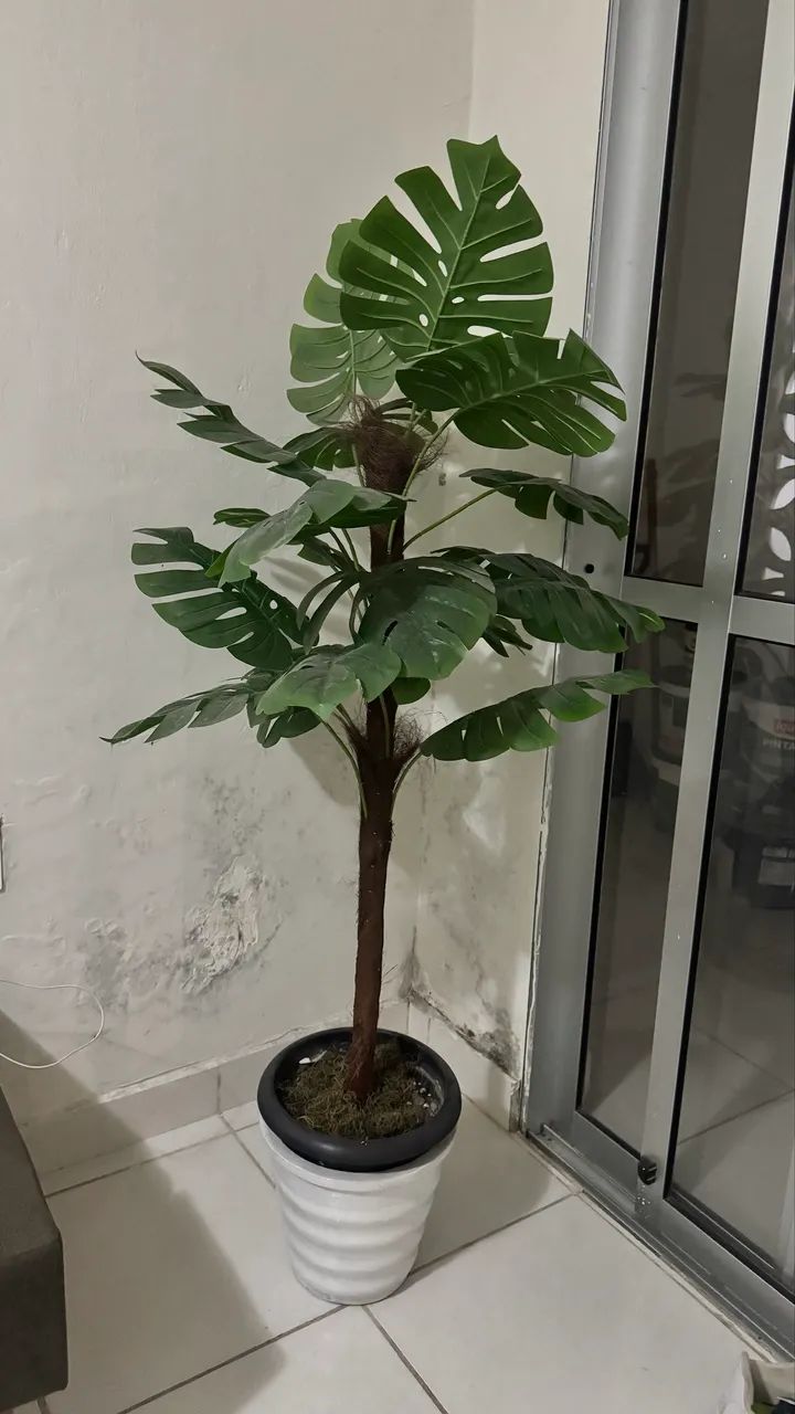 Planta artificial decoração