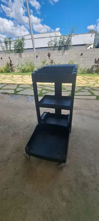 Carrinho auxiliar de limpeza  - Foto 2
