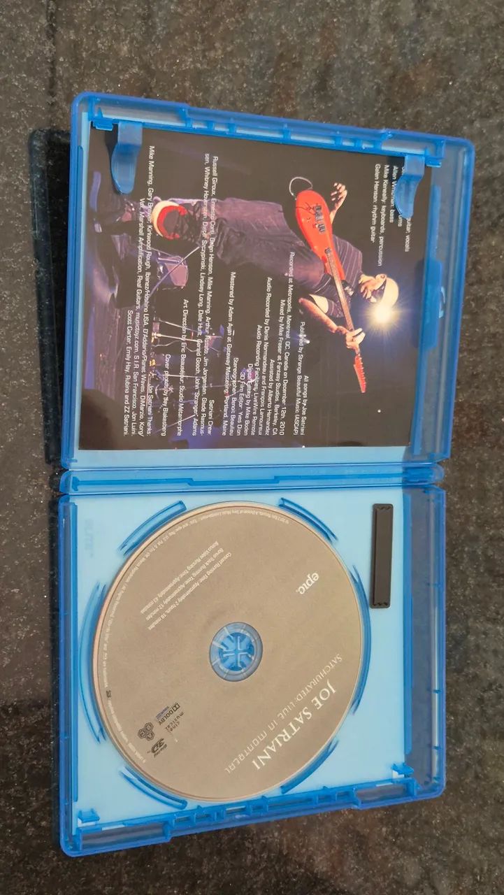 BluRay Joe Satriani Satchurated Live in Montreal - CDs, DVDs etc