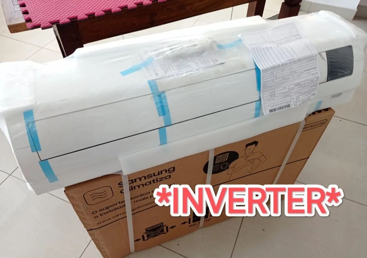 Ar Split Samsung Inverter Wind Free 18000 BTUS+ Novo + Nota + 1 Ano Garantia+ Cartão 12x!! - Foto 2