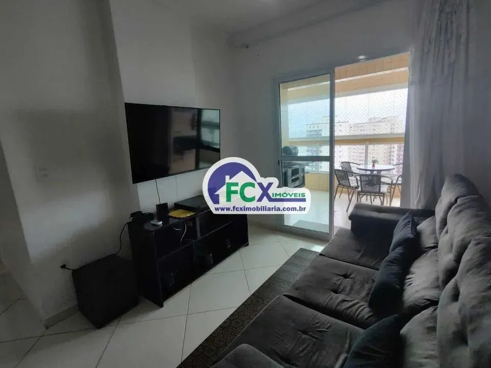 Apartamento para Venda em Praia Grande, Ocian, 2 dormitórios, 1 suíte, 1 banheiro, 1 vaga