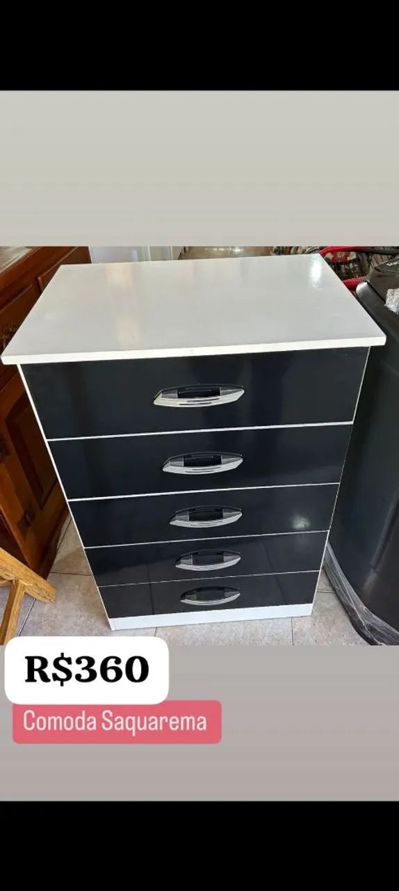 Cômoda Saquarema 5 gavetas