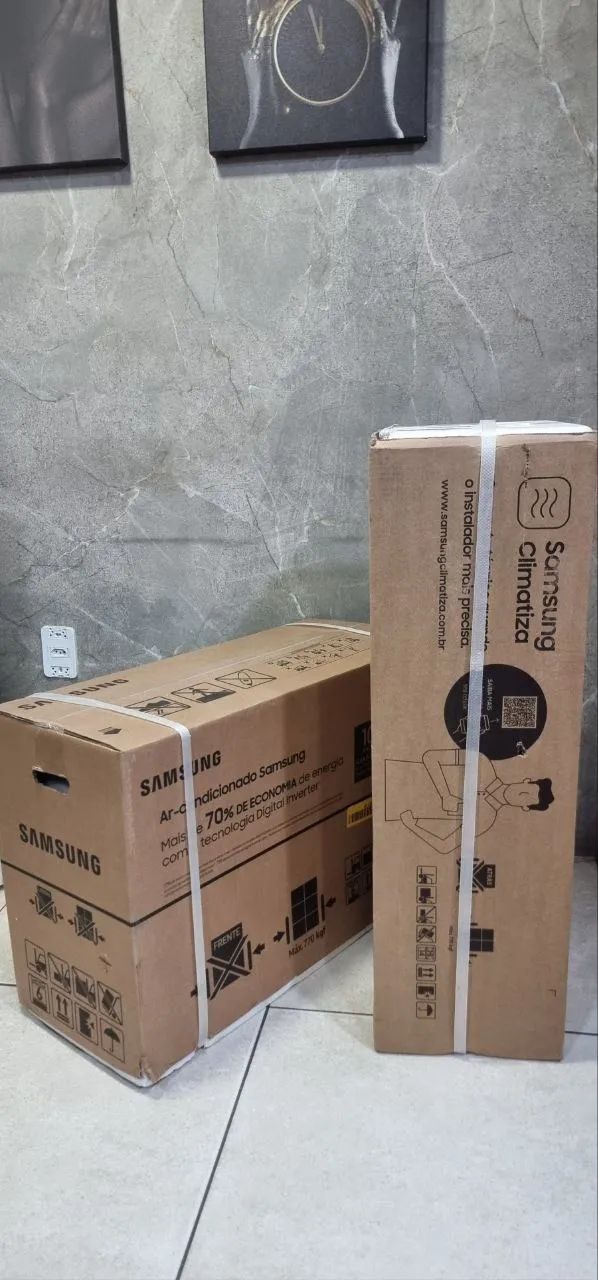 Ar Condicionado Split Inverter Samsung WindFree Pro Energy Sem Vento 12.000 BTUs Frio 220v