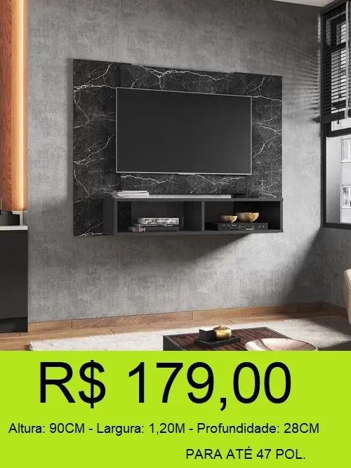 Painel com nichos - A pronta entrega com parcelamento S/JUROS