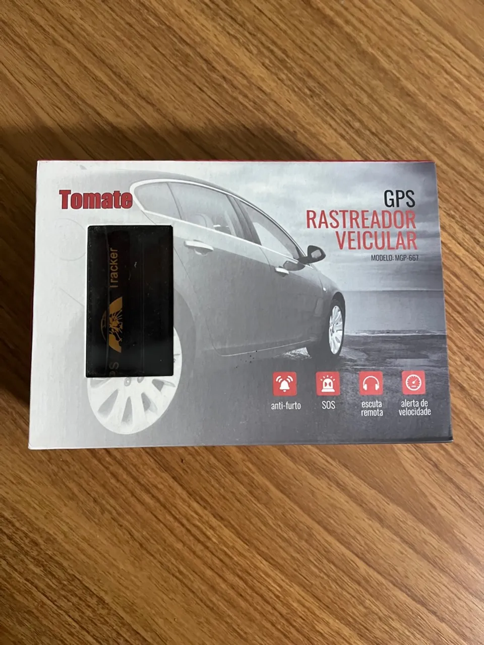 GPS RASTREADOR VEICULAR TOMATE TK 103b