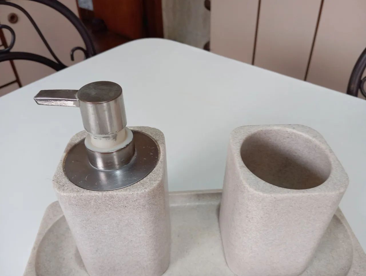 Kit Banheiro Pedra Sabão  - Foto 3
