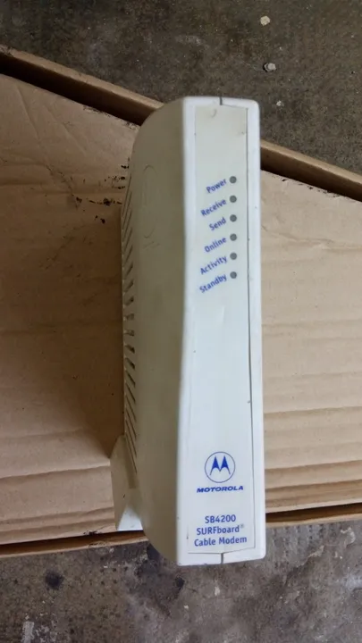 CABLE MODEM MOTOROLA SB 4200