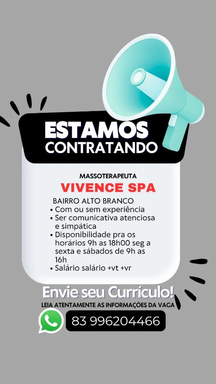Vaga pra um SPA de massagens alto branco 