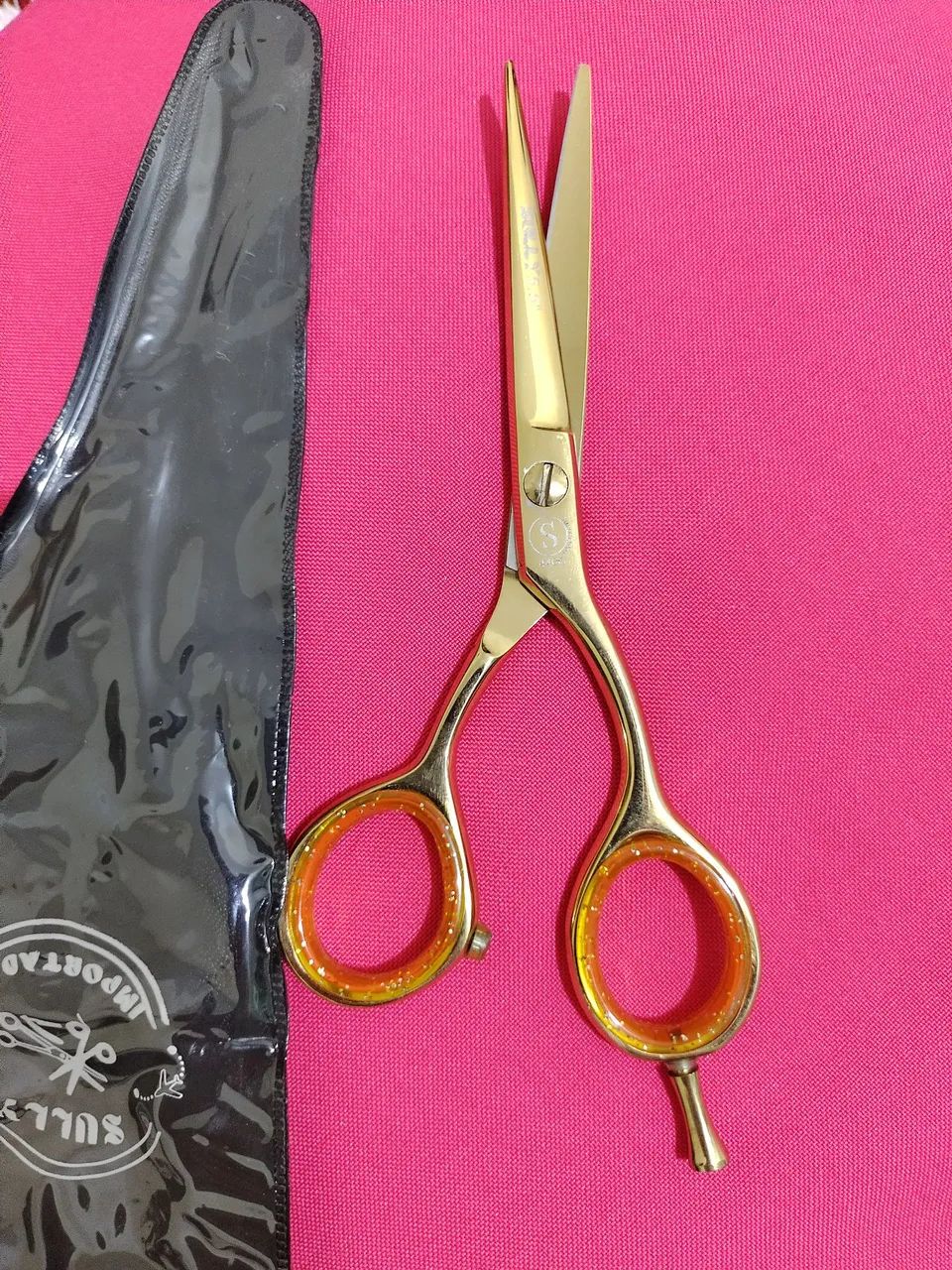 Tesoura Profissional Salão de Beleza Sully 5.5 - Foto 2