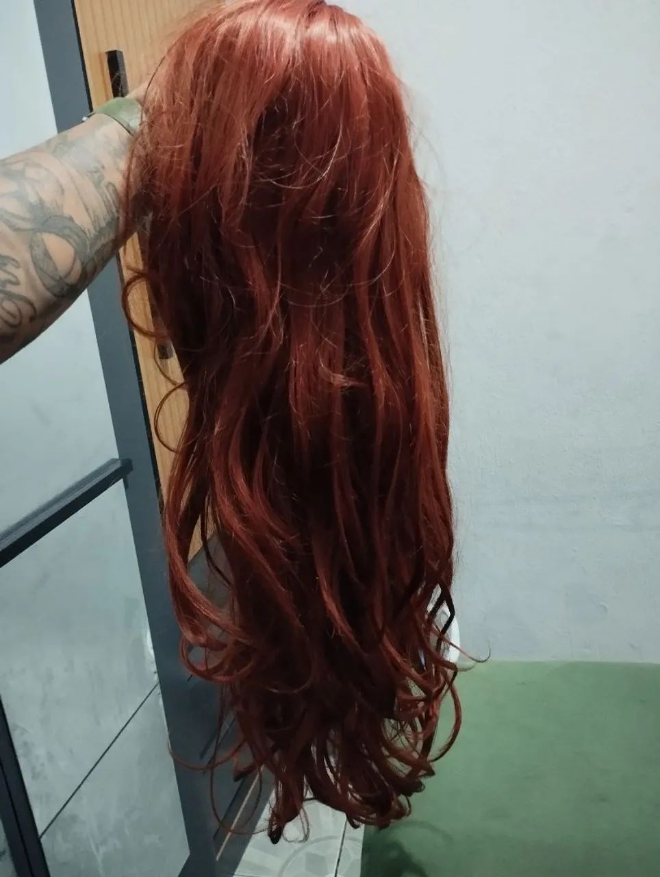 Perucas de cabelo sintético - 2 peças - Foto 4