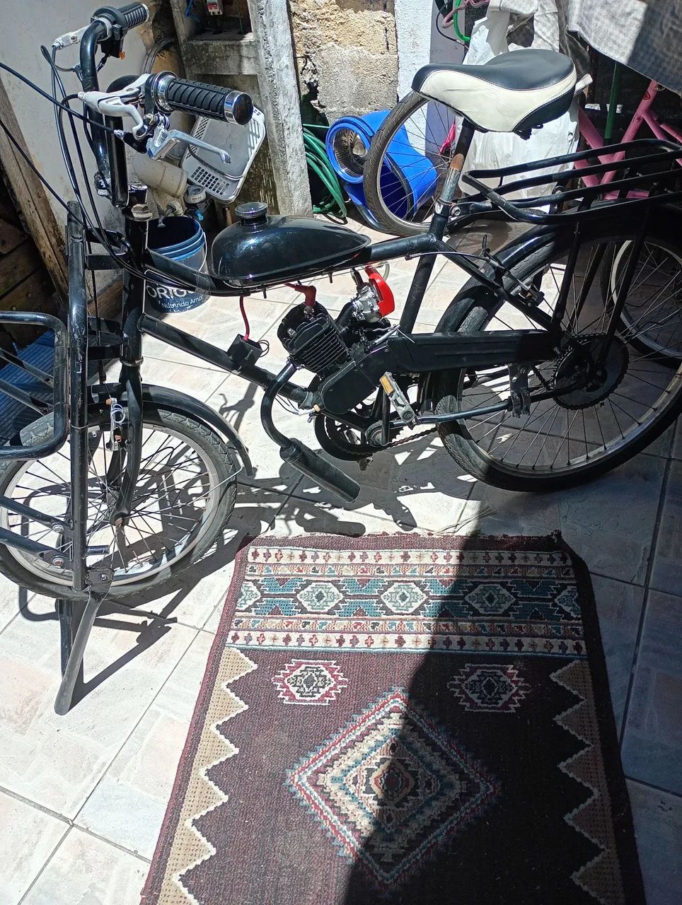 Bicicleta cargueira motorizada  - Foto 2