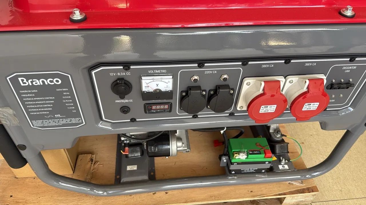 Gerador trifásico Branco Novo  - Foto 6