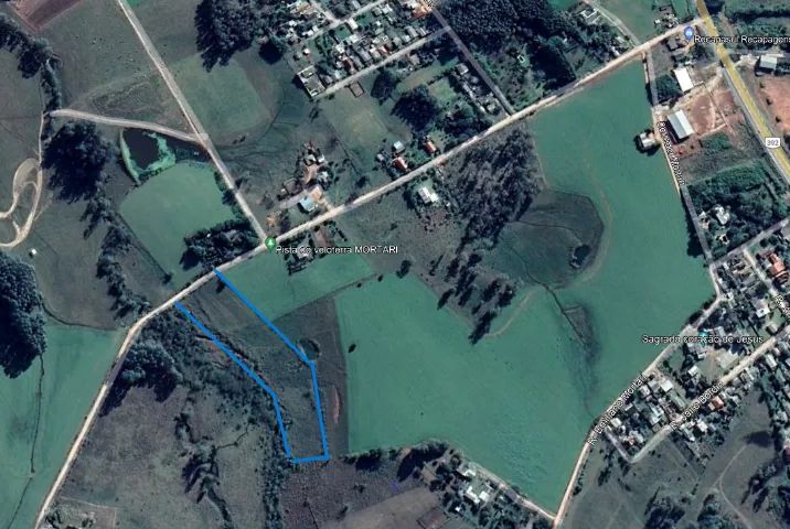 Área rural no Passo das Tropas