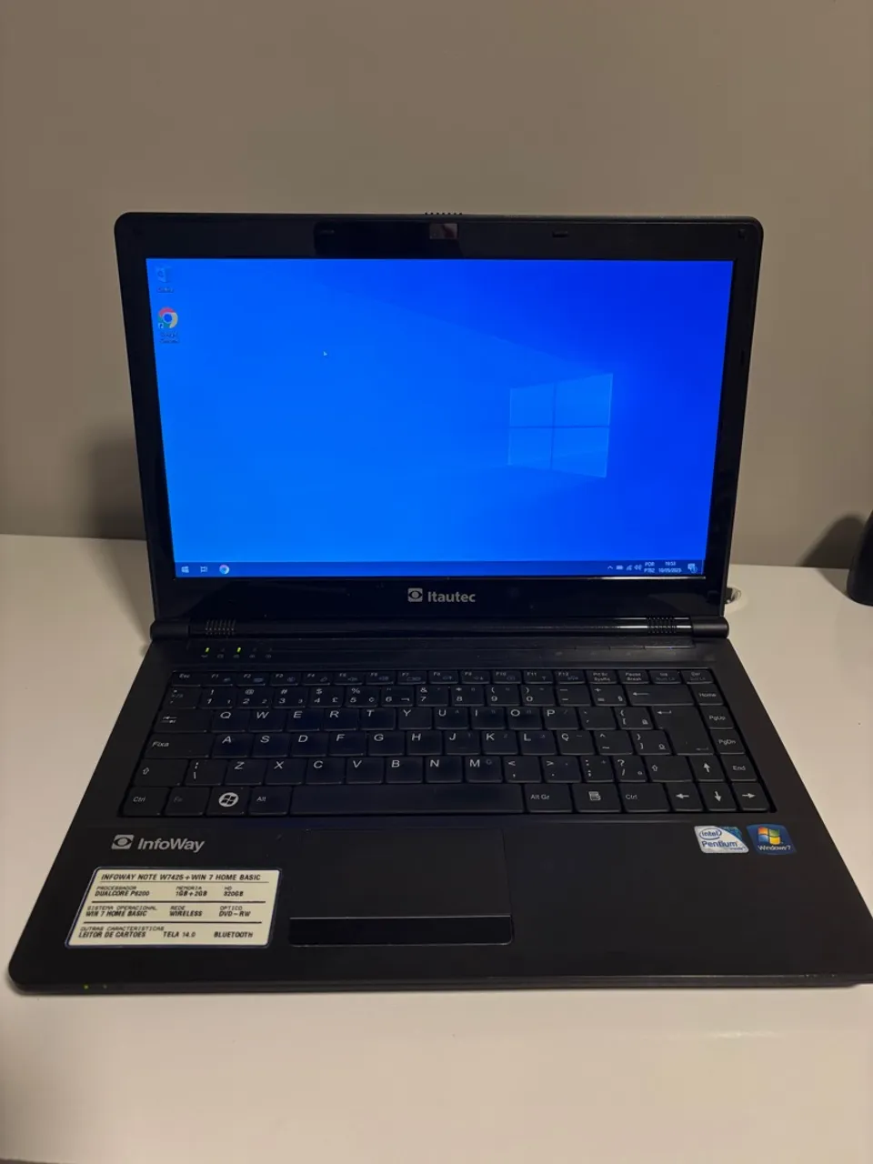 Notebook muito novo